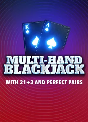 Multi Hand Blackjack online casino game RocketPlay Casino